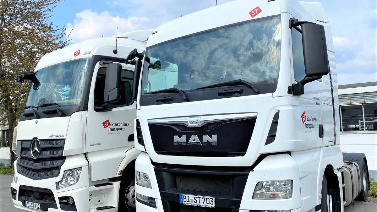Staschinski Transporte Arbeitsalltag